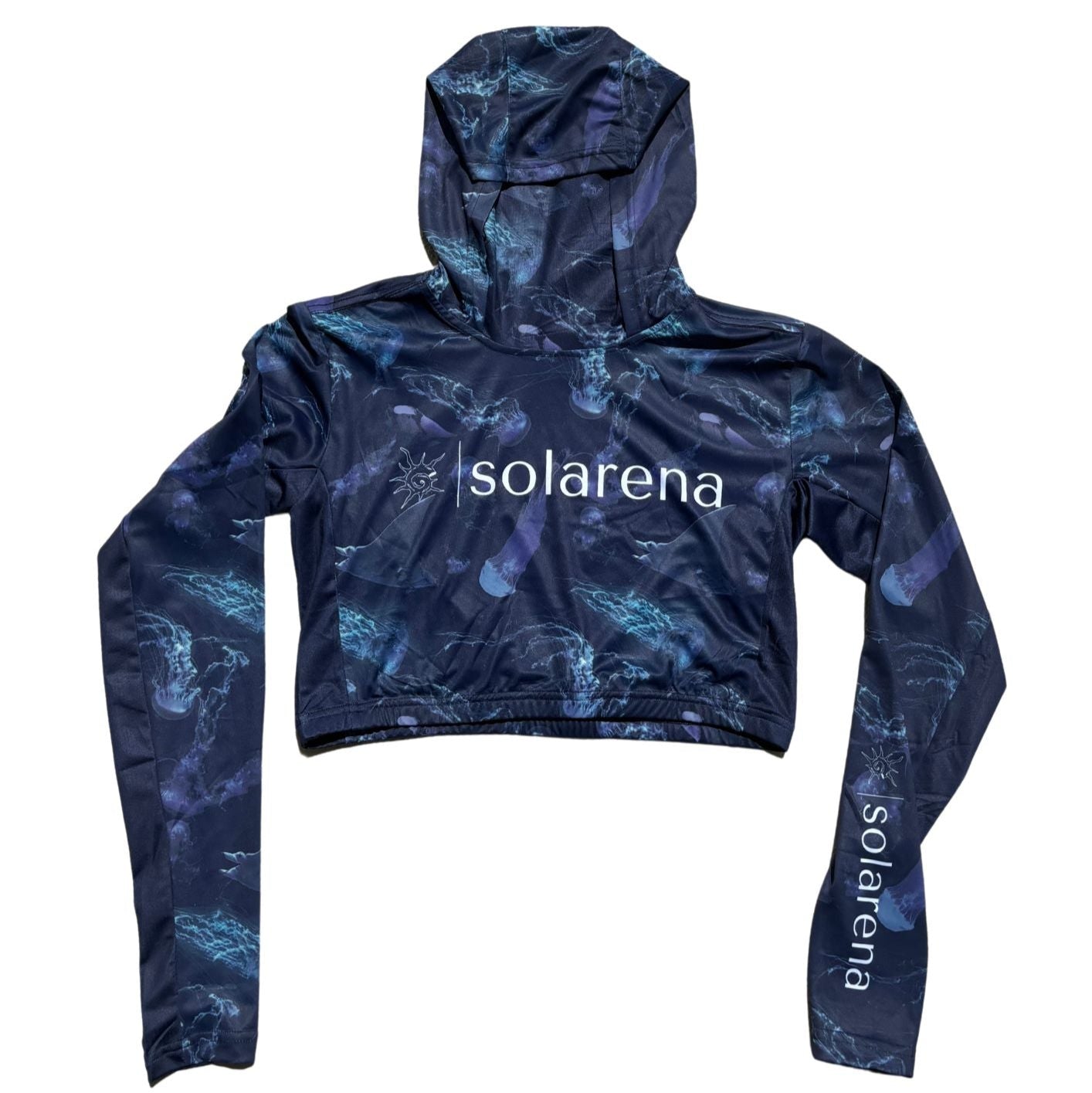 Manta Crop Rashguard Hoddie