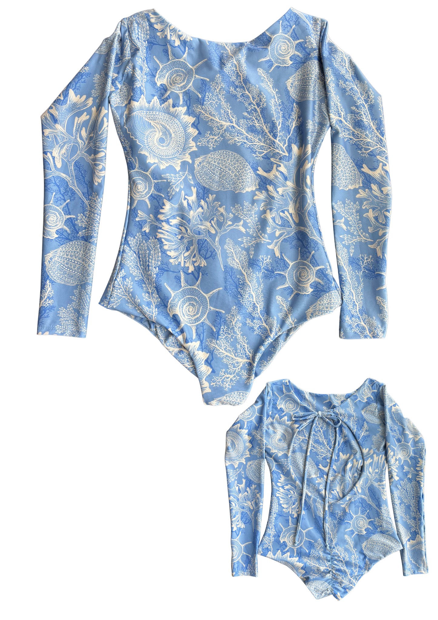 Mar Long Sleeve One Piece ( Mid Scrunch)