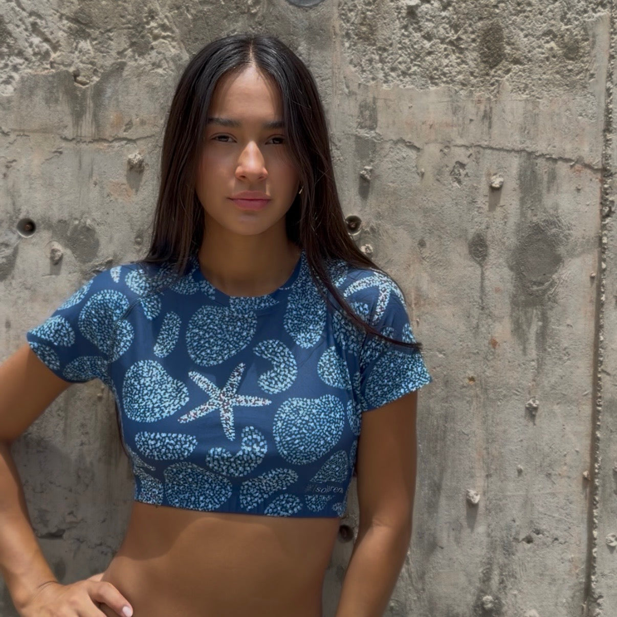 MARINA SWIM CROP